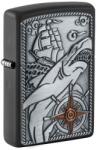 Zippo Brichetă Zippo 48120 Nautical Ship Shark Emblem (48120) Bricheta