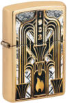 Zippo Brichetă Zippo 46585 Art Deco Flame Logo (46585) Bricheta
