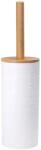Item Wc kefe Item fehér minimalista műanyag WC-hez 35, 5 cm (PB-203655)
