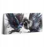 Wallfluent Fotó-Vászonkép Canvas Konyha Falra Festett Madarak 100x50 cm (010030010010000014480)