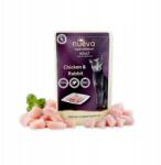 nuevo Premium tasak nedves macskaeledel Csirke Nyúl 85g