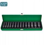 TOPTUL Ütvecsavarozó Dugókulcs Készlet Hosszú 1/2" 10-32 MM 14 El Cr-mo Toptul GDAD1401 (GDAD1401)