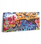 Wallfluent Fotó Vászonkép Klasszikus Szoba Utcaművészet Graffiti 100x50 cm (010030010010000074971)