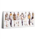 Wallfluent Fotó-Vászonkép Illusztráció Női és Férfi Divatbemutató 100x50 cm (010030010010000015601)