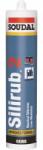 Soudal Semleges szilikon Soudal Silirub 2 Fekete (102393)