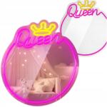  Tükör falra akasztható tükör neon Led fali lámpa tükörrel (FMNE04)