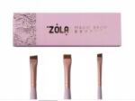 Zola Magic Brow Brush szemöldök ecset készlet, világos rózsaszín