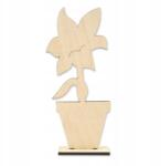 Loveart Fa virág scrapbook cserépben Loveart állvánnyal KD1 Dekoráció (Drewniany kwiat)