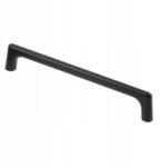 GTV Bútorfogantyú Loft Industrial matt fekete L-128 (UZ-Z10128-20M)