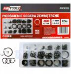AWTools Külső Készlet Gyűrűkészlet 300 Db Acél (AW18328)
