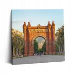 Wallfluent Vászonkép Gyönyörű Nyomtatás Szoba Diadalív Barcelona Katalónia (010030010270000075437)