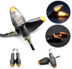  Index Lámpák Négykerék-hajtású Robogóhoz Füst Színű 12 Led-es 4 Darabos Szett! ! !