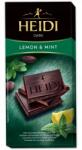 HEIDI Dark Lemon&Mint 80g intenzív étcsokoládé mentával és citrommal (5941021003203)
