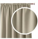 Tarino Nappali Kész Függöny Félsötétítő 140X250 Béka Szalag Bézs (panama PRZEŚWITUJĄCE BEŻ LEKKIE TUNEL)