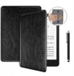 AllTabCases Bőr Tok Amazon Kindle Paperwhite 5 készülékhez Érintőceruza (paperwhite5skórzaneczarny)