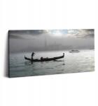 Wallfluent Canvas Vászonkép Előszobába Vázra Velencei Gondolák 100x50 cm (010030010010000074727)