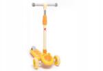 Blubell Gyerek egyensúly roller összecsukható háromkerekű Led kerekek 308 Sárga (308)