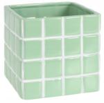 Koopman Kőburkolat négyzet alakú kocka 14x14 cm divatos kockás minta (8720573993494)