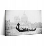 Wallfluent Fotó Vászonkép Canvas Nyomtatott Hálószoba Gondola Kilátással A Városra 30x20 (010030010150000003684)