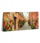 Wallfluent Vászonkép Canvas Otthon Loft Művészi Utca Valldemossa Faluban (010030010010000075985)