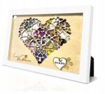  Fényképkeret Szív Alakú Ajándék 28X21CM (6917895812066)