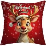 Wyczaruj Prezent Párna Párnahuzat Karácsonyi Ajándék Karácsonyfa Mikulás Rudolf Karácsony
