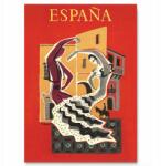  Vintage poszter Spanyolország Espana Flamenco A3 (Plakaty na ścianę Podróże travel A3)