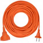 Solight hosszabbító kábel 15 m, 1 aljzat, narancssárga, 2 x 1, 5 mm2, 3680 W (PS21)