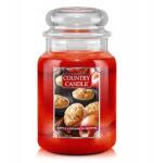 The Country Candle Company Illatgyertya üveggyertya Country Candle Apple Cinnamon Muffin 680g