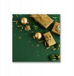 Tulup Vászonkép canvas 40x40 cm Ajándékok Díszek Tél Karácsony (ock-40x40-278214046)