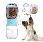  Palack Víz És Eledel Tál Hordozható Túra Macska Kutya 350 ml (PL005)
