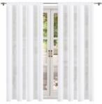 Xzhome Fátyolfüggöny Fehér Univerzális Függöny Hálószobába vagy Nappaliba 145x270T (PT-C 1.5x2.7)