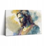 Wallfluent Canvas Vászonkép Szoba Látványos Színes Jézus Festmény 30x20 cm (010030010150000074287)