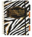 Pukka Pad Spirálos Jegyzettömb Pukka Pad Project Book Wild B5 Zebra vonal 100 lap (9524(AST)-WLD)