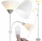  Állólámpa Olvasólámpa Éjjeli Lámpa 2IN1 E27+E14 Fehér (XXH#5AT11002WE)