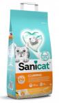 Sanicat Clumping, macskaalom, bentonit, vanília és mandarin, 8l, csomósodó (8411514805845)