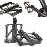 Krsec Kerékpár pedálok platform könnyű alumínium Mtb Bmx strapabíró fém (Pedały rowerowe platformowe lekkie aluminium)