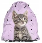 PASO Iskolatáska Cipő Wf Hátizsák Zsinóros Cica Kislány (PP25CE-712)