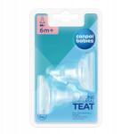 Canpol babies Szilikon etetőcumi 6 m+ Keskeny Cumisüvegekhez (18/116)