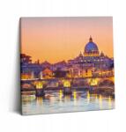 Wallfluent Vászonkép Canvas Előszobába Gyönyörű Szent Péter-székesegyház Rómában 60x60 cm (010030010270000074737)