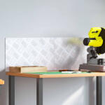 vidaXL Rácsos lemezek 2 pcs Ezüst 50 x 30 cm Alumínium (4104291)