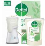 Dettol Érintésmentes szappan applikátor és utántöltő 2 x 250ml Aloe vera és bambusz