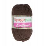 SpagoYarn Fonal Spagoyarn "cottonel" 85% Pamut 15% Poliészter 100G Sötétbarna (I-VN0-75-304)