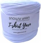 Snowy Yarn Tésztafonal, fonal spagetti Yarn póló fehér 130 m (T-shirt yarn)
