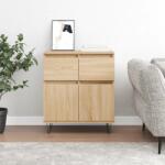 vidaXL komód, sonoma tölgy, 60x35x70 cm, fa alapanyag (831119)