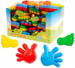 Wader-Polesie Homokozó Szett Kéz-láb Formák 58720 (58720)