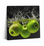 Wallfluent Fotó Vászonkép Látványos A dolgozószobába Zöld Almák A Vízben 60x60 cm (010030010270000077226)