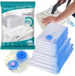 GALAXIA Vákuumos zsákok ruhákhoz ágyneműk ruhák vákuumos zsák szett 12 db-os (Zestaw 12 worków próżniowych)