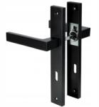 iRMA Beltéri Ajtókilincs Szögletes Modern 72 MM Betét Matt Fekete (KEBC72Y)