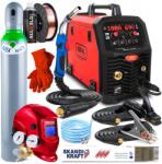 IDEAL Hegesztőgép Migomat Ideal Mig 234 Dual Pulzus Mma Tig Alu Syn 200A 230V 4X4 Flux (TMIG234PV2 #ZESTAW2AK)